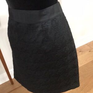 Loft Houndstooth Skirt